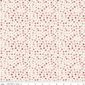 Love You Always XOs Cream Cotton 43"/44" Fabric Per Yard