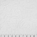 Luxe Cuddle Demi Rose Snow Fabric per yard