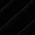 Luxe Cuddle Arctic Rabbit Black 58"/60" Fabric per yard