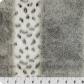 Gunmetal Luxe Cuddle Alaskan Bunny 58"/60" Fabric per yard