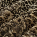 Chocolate Luxe Cuddle Cheetah 58"/60" Fabric per yard