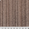 Luxe Cuddle Iced Vienna Chocolate 58" - 60" Fabric per yard