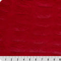 Luxe Cuddle Milan Cardinal  Fabric per yard