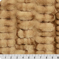 Luxe Cuddle Milan Enzo Mocha 58" - 60" Fabric per yard