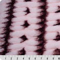 Black Cherry Luxe Cuddle Milan Luca Fabric per yard