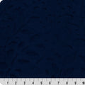 Luxe Cuddle Poppy Navy 58" - 60" Fabric per yard