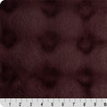 Luxe Cuddle Powderpuff Rum Raisin 58" - 60" Fabric per yard