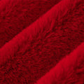 Luxe Cuddle Seal Cardinal 58"/60" Fabric per yard