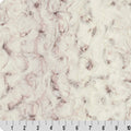Luxe Cuddle Snowy Owl Elderberry 58" - 60" Fabric per yard