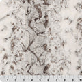 Luxe Cuddle Snowy Owl Pewter 58" - 60" Fabric per yard