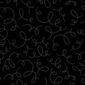 MY Solitaire Black Squiggles MAS333-J