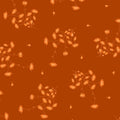 MY Harvest Rose Flannel-Little One Orange