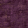 Mauve Fluidity Script Small Cotton 44”/45" Fabric Per Yard