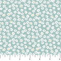 Mint Daisies Tender Cotton 44"/45" Fabric Per Yard