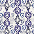 Mirrors White/Blue Affinity Cotton 44"/45" Fabric Per Yard