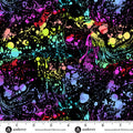 Multi Black Venom Cotton Wideback Fabric Per Yard