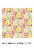 Multi Heirloom Quilt A Prairie Panel 15" x 15"
