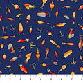 Multi Lures Camping Therapy Cotton 44"/45" Fabric Per Yard