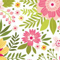 Multi Pink Daybreak Coral Cotton Wideback Fabric per yard