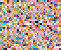 Multi Selvedge Magic Icons 43"/44" Fabric Per Yard