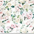 Multi Something Pink Digital Cuddle Fabric per yard