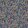 Navy Mingle Confetti Cotton 44"/45" Fabric Per Yard