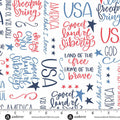 Oh Say Can You Sew White 108" Cotton Wideback Fabric per yard