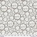 Orbit Paper Stamped Cotton 44"/45" Fabric Per Yard