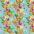 PBS Tropicana Tropical Stripes Baby Blue