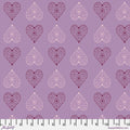 Enrapture by Giucy Giuce Amour - Amethyst Cotton 44"/45" Fabric Per Yard