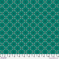 Enrapture by Giucy Giuce Tiles - Emerald Cotton 44"/45" Fabric Per Yard