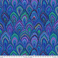 FS K. Fassett Marble Scallops Blue