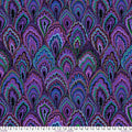 FS K. Fasset Marble Scallops Purple