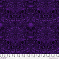 FS Mystic Moonlight Skull Damask - Purple ||