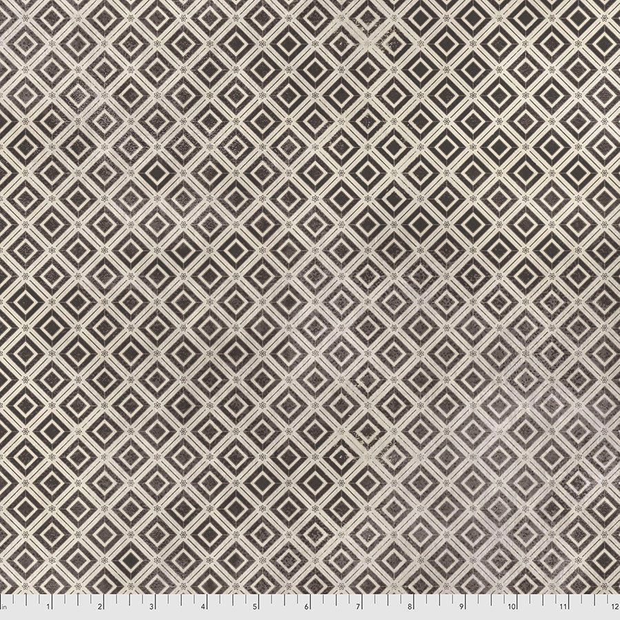 FS Eclectic Elements Monochrome Diamonds Charcoal