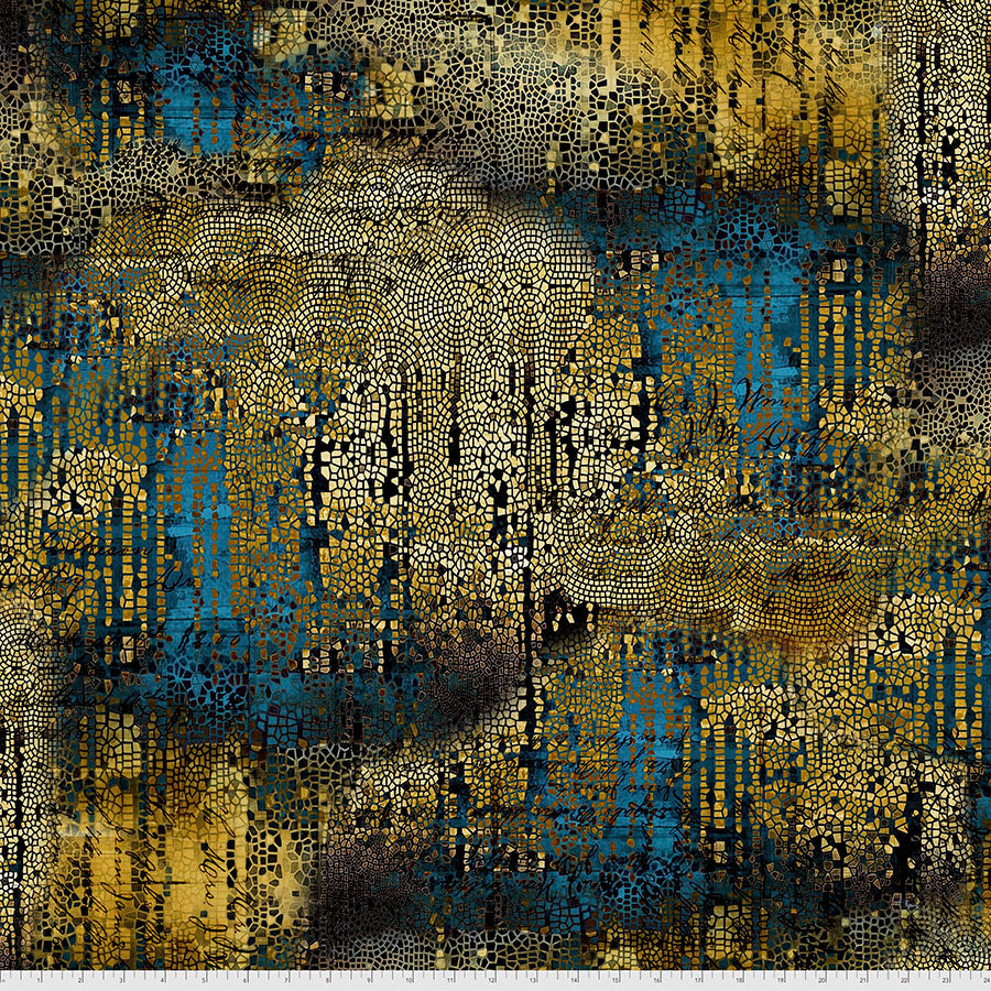 FS Abandoned Gilded Mosaic Gold Tim Holtz PWTH140