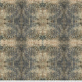 Indigo Muted Medallions Abandoned 44"/45" Cotton Fabric Per Yard