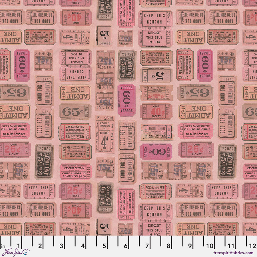FS Pink Tickets Palette Pink PWTH212 -Tim Holtz
