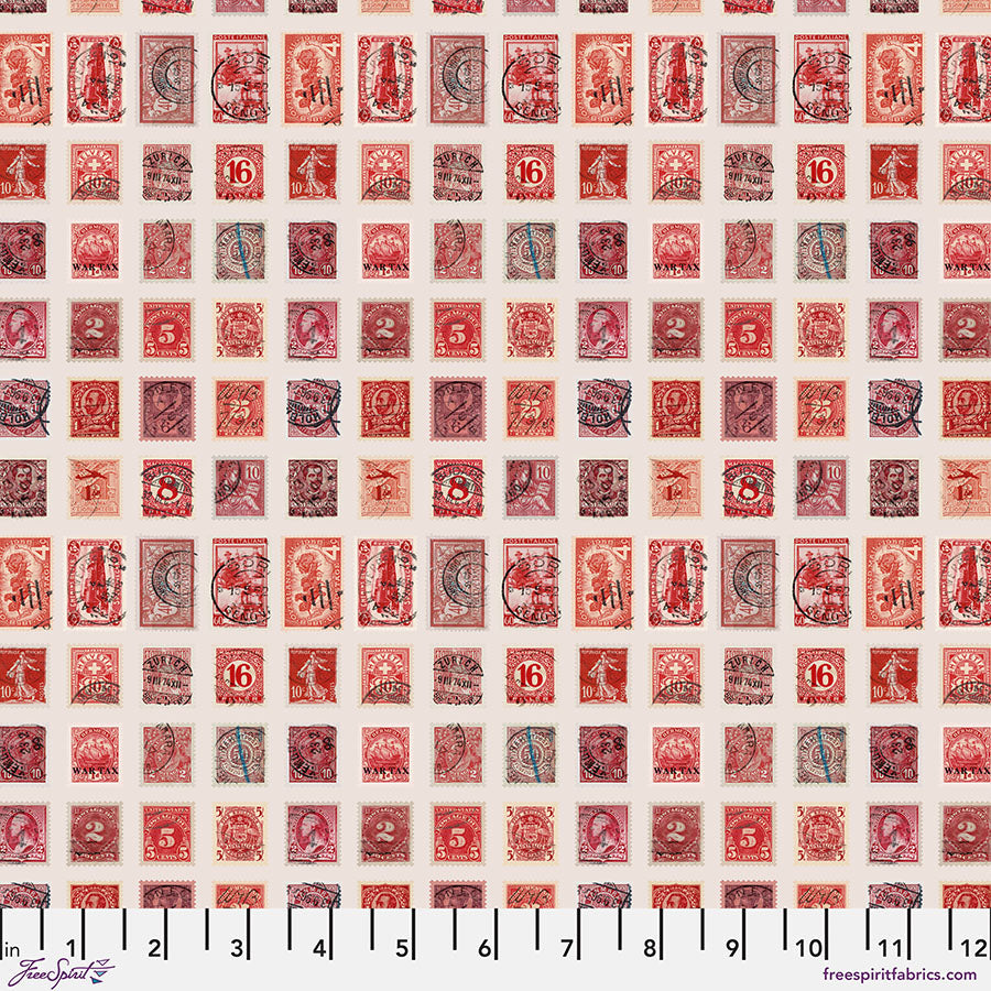 FS Red Palette Stamps PWTH221-Tim Holtz