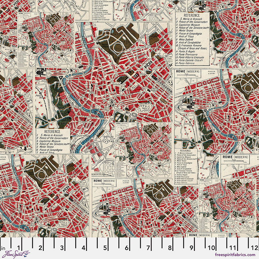 FS Red Palette Map PWTH223-Tim Holtz