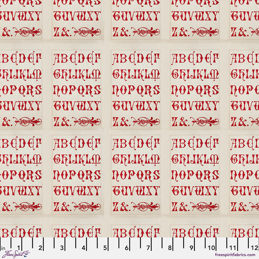FS Red Palette Typography PWTH224-Tim Holtz