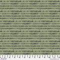FS Green -Typography Tim Holtz PWTH264