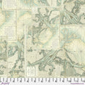 FS Teal Map Tim Holtz