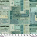 FS Teal Ephemera Tim Holtz