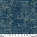 FS Blue Map Tim Holtz Palette Blue
