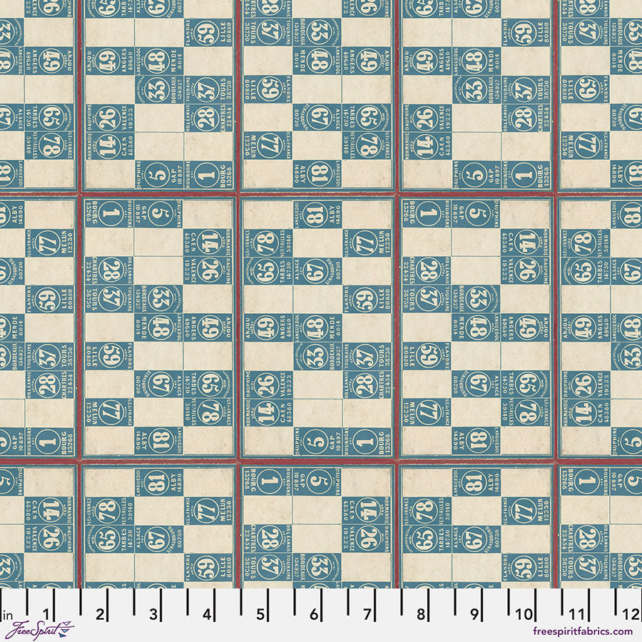 FS Blue Numbers Tim Holtz Palette Blue