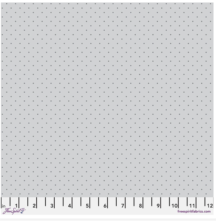 FS Graywork Tiny Dots-Fog-Tula Pink