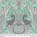 FS Tula Pink Roar Gift Rapt - Mint