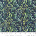 Paper Hamlet Midnight Leaves Cotton 44"/45" Fabric Per Yard