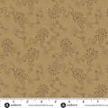 Parchment Filigree Fredericksburg Revisited 108" Cotton Wideback Fabric per yard